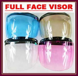   Motorcycle Helmet Visor Face Shield    Full Face Design(16cm)  