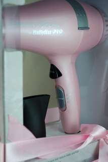 BaByliss PRO Pink 1 Ceramic Flat Iron & Pink Blow Dryer Combo Gift 