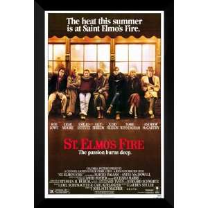    St. Elmos Fire FRAMED 27x40 Movie Poster Rob Lowe