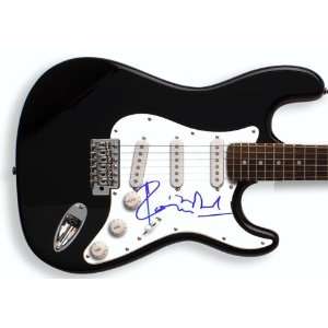 Rolling Stones Autographed Ronnie Wood Guitar & Video 