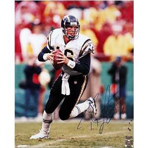  Ryan Leaf San Diego Chargers   Rolling Out   16x20 