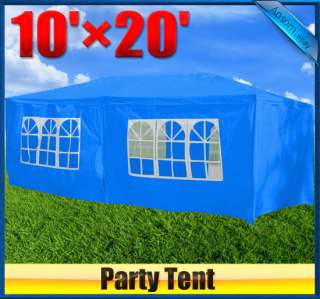   10x30 Outdoor Party Wedding Tent Gazebo Canopy with side walls  