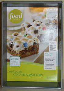 Food Network Nonstick Oblong Cake Pan 13X9X2 #2105 2677 NWT 