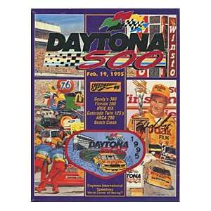 Sterling Marlin Autographed/Signed Daytona 500 Program