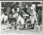 1977 Larry Csonka Giants vs Doug Buffone Bears 8 x 10 B/W Original 