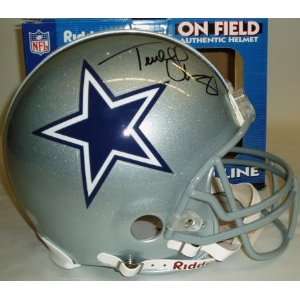 Terrell Owens Autographed Helmet  Authentic
