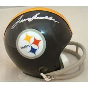 Terry Bradshaw Signed Pittsburgh Steelers Mini Helmet