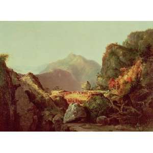 FRAMED oil paintings   Thomas Cole   32 x 24 inches   Scene from The 