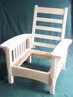 MISSION CHAIR DIY UNFINISHED FURNITURE KIT SOLID ASH  