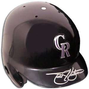 Todd Helton Colorado Rockies Autographed Batting Helmet