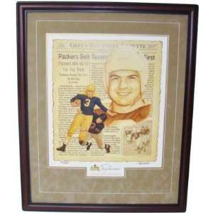  NEW Tony Canadeo SIGNED Framed Reimer Limited Edition 