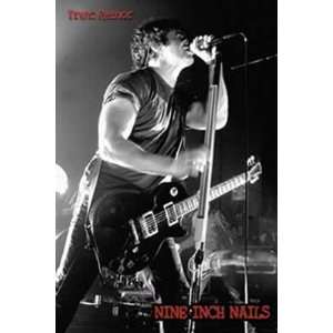 Nine Inch Nails   Music Poster (Trent Reznor Live On Stage) (Size 24 