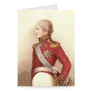  Nicholas I, Czar of Russia (1825 55) by   Greeting Card 