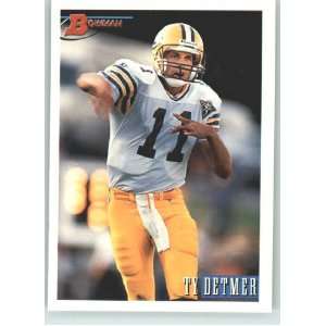  1993 Bowman #365 Ty Detmer   Green Bay Packers (Football 