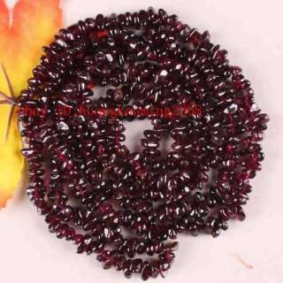 Irregular Shape Red Garnet Gemstone Loose Bead 30  