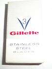 NOS Gillette Super Stainless Steel Safety Razor Blades  