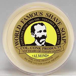 Col. Conk World Famous Almond Shave Soap 2.5 Bar  