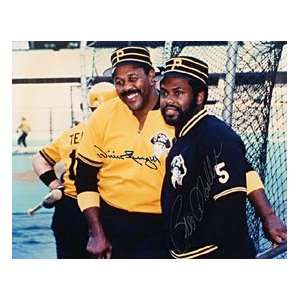 Willie Stargell / Bill Madlock Signed / Autographed Pittsburgh Pirates 