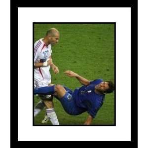   Zinedine Zidane Headbutting Marco Materazzi