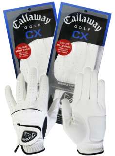 NEW Callaway CX Golf Gloves (4 pack) Mens LH X Large  