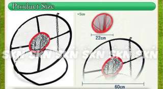 New golf pop up chipping practice net 3 steps Dia 24  