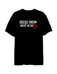 Discus Throw Professional Athletics   Made In The Uk Mens T shirt