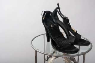 Gucci   Womens Slashed Leather Heels, Made in Italy   sz. 8.5B  