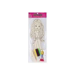    Crafty All Dolled Up Wood Doll Kit coco 6 Pack 