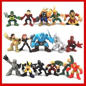   Hero Squad X Men Spider Man Iron Man Legends Comic Figure D1  