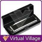 Diatonic Harmonica Bb Key 10 Hole with Carrying Case