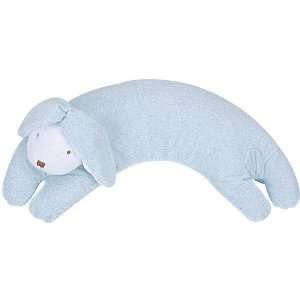    Angel Dear Curved Pillow Floppy Ear Blue Bunny Toys & Games