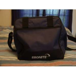  Ebonite Basic Single Blue Bowling Bag 