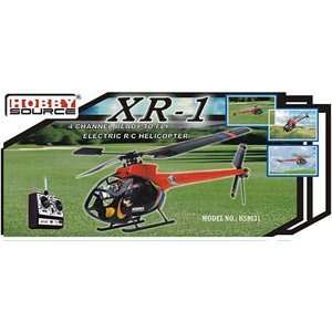  Hobby Source XR 1 4 Channel RTF Electric RC Helicopter Toys & Games