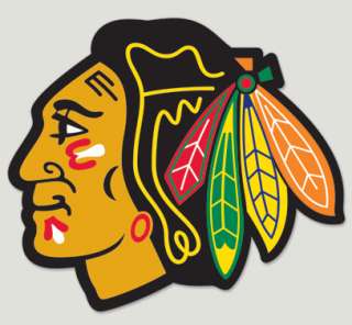 CHICAGO BLACKHAWKS Hockey vinyl decal car sticker 8  