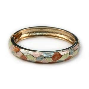  Pattern Design Enamel Fashion Bangle Bracelet Jewelry