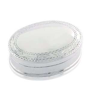   Oval Engraved Design Pill Box  Arts, Crafts & Sewing