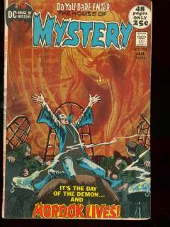 HOUSE OF MYSTERY #198 1972 DC COMICS HORROR ATOM BOMB  
