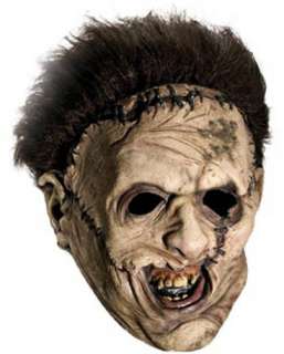   mask deluxe adult overhead vinyl mask with hair scary horror halloween