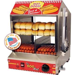 Paragon Hot Dog Steamer. Cook Hot Dogs w/ The Dog Hut
