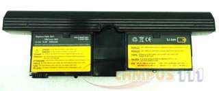 NEW BATTERY FOR IBM THINKPAD X41 TABLET 1866 1867 1869  