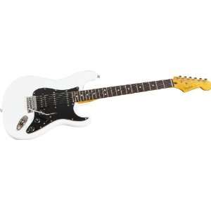 Fender Modern Player Stratocaster HSS Electric Guitar Olympic White 