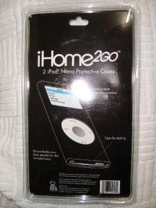 iHome 2Go   2 iPod Protective Cases   Factory Sealed  