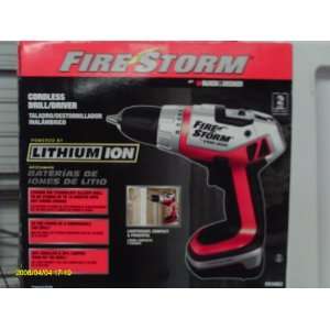  FIRE STORM CORDLESS DRILL/DRIVER