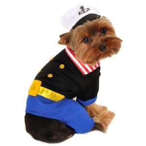   Anit Accessories Sailorman Dog Costume, Medium 16 inches