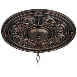  Fleur de lis 16 Wide Ceiling Medallion