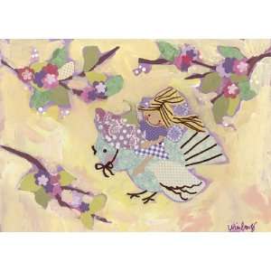  In Flight Fairy Canvas Reproduction Baby