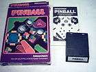 intellivision game pinball 1982 complete in original expedited 