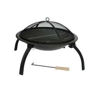  Fire Sense 22Inch Folding Fire Pit Patio, Lawn & Garden