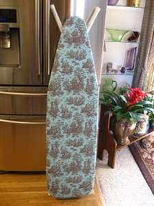 Handmade Custom Ironing Board Cover Jamestown Colonial Toile French 