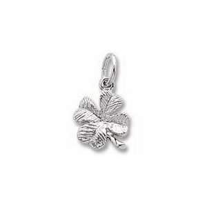  4 Leaf Clover Charm   Sterling Silver Jewelry
